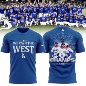 .Dodgers 2024 NL West champions Shirt