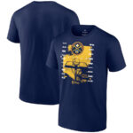 Denver Nuggets Conference Champions Free Throw Graphic T-Shirt