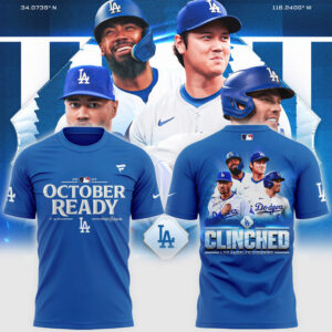 .October Ready Dodgers 2024 TShirt