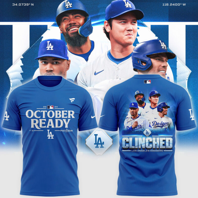 .October Ready Dodgers 2024 TShirt
