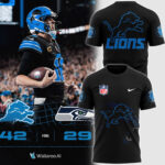 Men’s Pro Standard Black Detroit Lions Mash Up T-Shirt