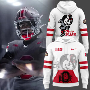 Men's Ohio State Buckeyes Nike White Game Hoodie