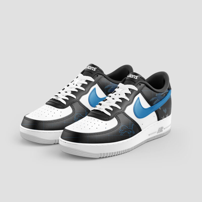 Unisex’s Fanatics Black Detroit Lions Shoes