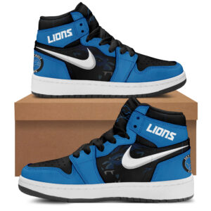 Unisex’s Fanatics Black Detroit Lions Sneakers