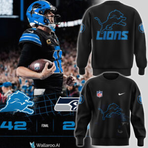 Unisex Fanatics Black Detroit Lions Elements Unlimited Fleece Pullover Sweatshirt