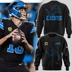 Unisex Fanatics Black Detroit Lions Elements Unlimited Fleece Pullover Sweatshirt V2