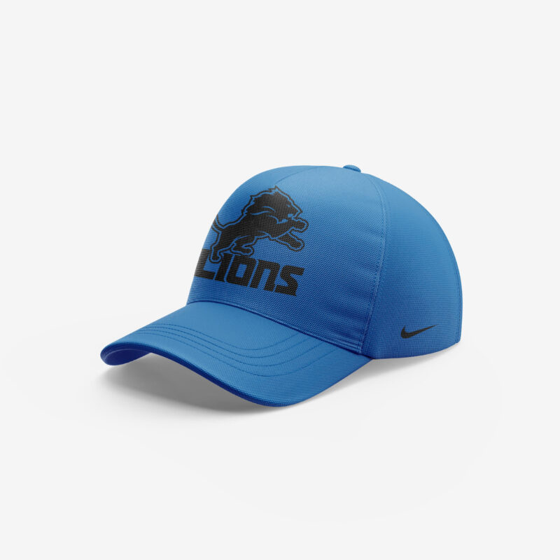 Men's NFL Pro Line by JH Design White Detroit Lions Full-Bomber Lightweight Jacket V2 - Image 3