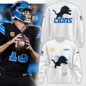 Unisex Fanatics White Detroit Lions Elements Unlimited Fleece Pullover Sweatshirt V2