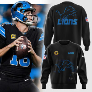 Unisex Fanatics Black Detroit Lions Elements Unlimited Fleece Pullover Sweatshirt V2