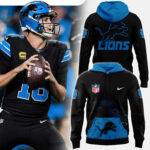 Men's Fanatics Black Detroit Lions Alternate Helmet Pullover Hoodie