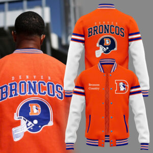 Men's Denver Broncos Throwback Jacket (Black)