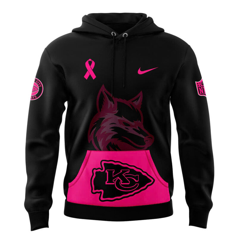 Men's Nike Black Kansas City Chiefs 2024 NFL Crucial Catch Club Pullover Hoodie - Image 2