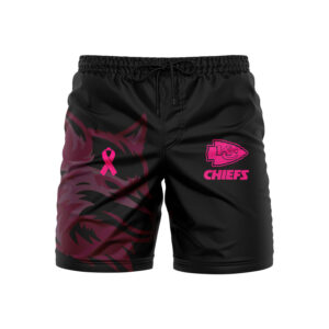 Men’s Nike Black Kansas City Chiefs 2024 NFL Crucial Catch Club Shorts