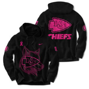Men's Nike Black Kansas City Chiefs 2024 NFL Crucial Catch Club Pullover Waffle Hoodie