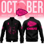 Men’s Nike Black Kansas City Chiefs 2024 NFL Crucial Catch Club Bomber Jacket