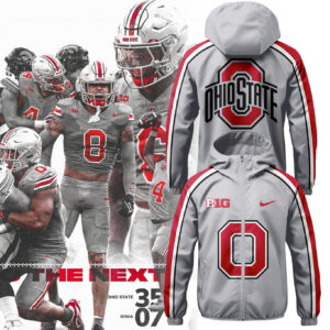 Men’s Ohio State Buckeyes Nike Gray Game New Jacket