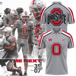 Men’s Ohio State Buckeyes Nike Gray Game Polo