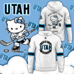 2024 Utah Hockey Club x Hello Kitty 50th Anniversary Hoodie (White)