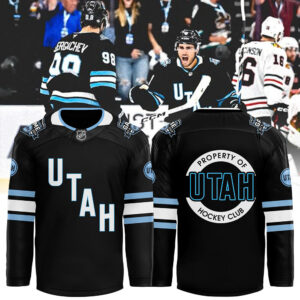Utah Hockey Club 2024 NHL Hockey Jersey (Black)