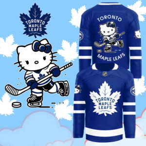 2024 Toronto Maple Leafs x Hello Kitty 50th Anniversary Exclusive Jersey (Blue)