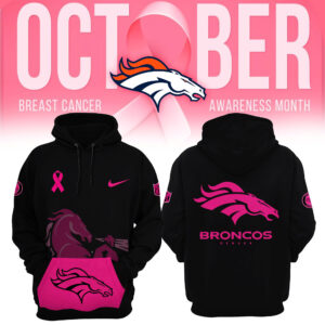 Kid's Nike Black Denver Broncos 2024 NFL Crucial Catch Club Pullover Hoodie