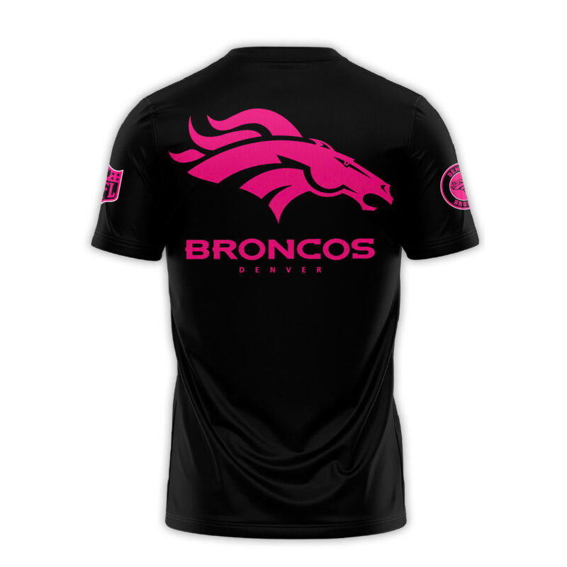 Unisex's Nike Black Denver Broncos 2024 NFL Crucial Catch V neck T shirt - Image 3