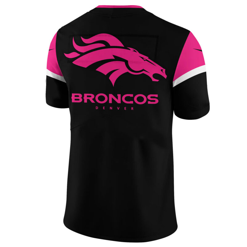 Men’s Nike Black Denver Broncos 2024 NFL Crucial Catch Football Jersey - Image 3