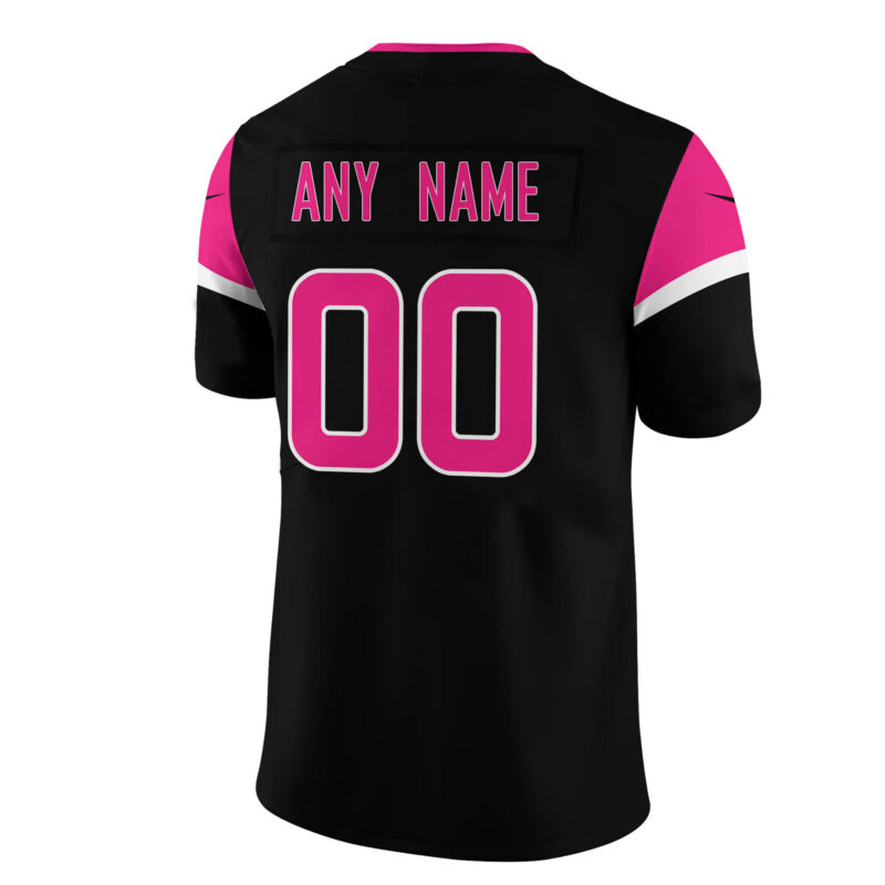Men’s Nike Black Denver Broncos 2024 NFL Crucial Catch Football Personalized Jersey - Image 3