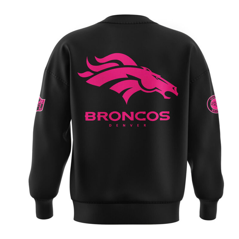 Men’s Nike Black Denver Broncos 2024 NFL Crucial Catch Sweatshirt - Image 3