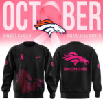 Men’s Nike Black Denver Broncos 2024 NFL Crucial Catch Sweatshirt