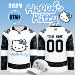 2024 Utah Hockey Club x Hello Kitty 50th Anniversary Exclusive Personalized Jersey
