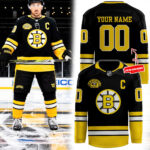 Men's Fanatics 2024 Boston Bruins Centennial Game Personalized Jersey