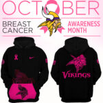 Women’s Nike Black Minnesota Vikings 2024 NFL Crucial QNtch Club Pullover Hoodie
