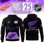 Detroit Red Wings x Hockey Fights Cancer 2024 Hoodie
