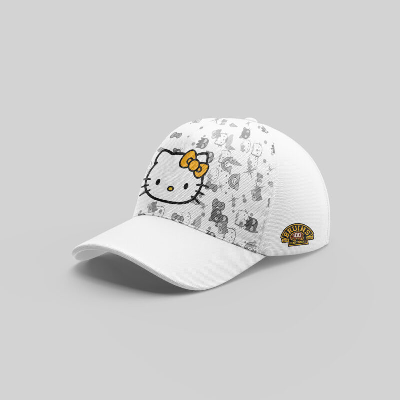 2024 Boston Bruins x Hello Kitty 50th Anniversary Cap