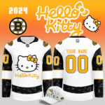 Boston Bruins x Hello Kitty 50th Anniversary Exclusive Personalized Jersey