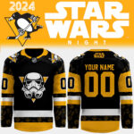 2024 Pittsburgh Penguins x Star Wars Night Custom Jersey