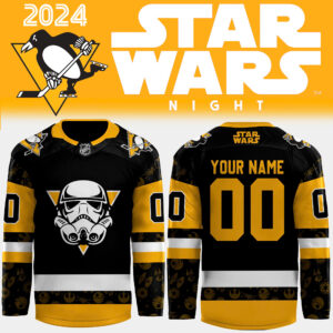 2024 Pittsburgh Penguins x Star Wars Night Custom Jersey