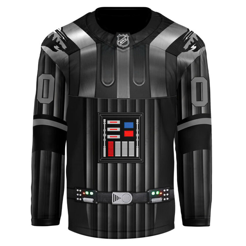 Minnesota Wild x 2024 Star Wars Night Custom Jersey - Image 2