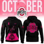 Unisex’s Nike Black Ohio State Buckeyes football 2024 Crucial Catch Club Pullover Hoodie