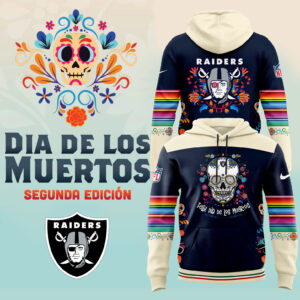 Men's Nike Las Vegas Raiders 2024 NFL Dia De Los Muertos Premium Limited Pullover Hoodie