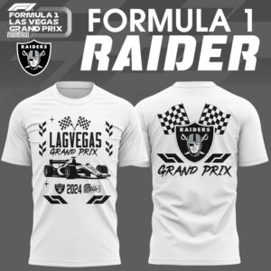 Las Vegas Raiders x Formula 1 Grand Prix 2024 Premium Tee