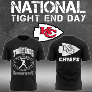 Chiefs National Tight End Day 2024 Tight Ends Do It All Tee