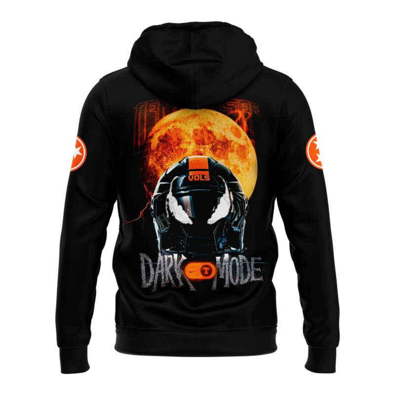 Tennessee Volunteers football Dark Mode Hoodie 2024 - Image 3