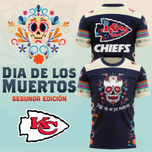 Kansas City Chiefs 2024 NFL Dia De Los Muertos Premium Limited Tee