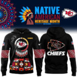 Men's Nike Kansas City Chiefs 2024 Native American Heritage Month Premium Limited Pullover Hoodie