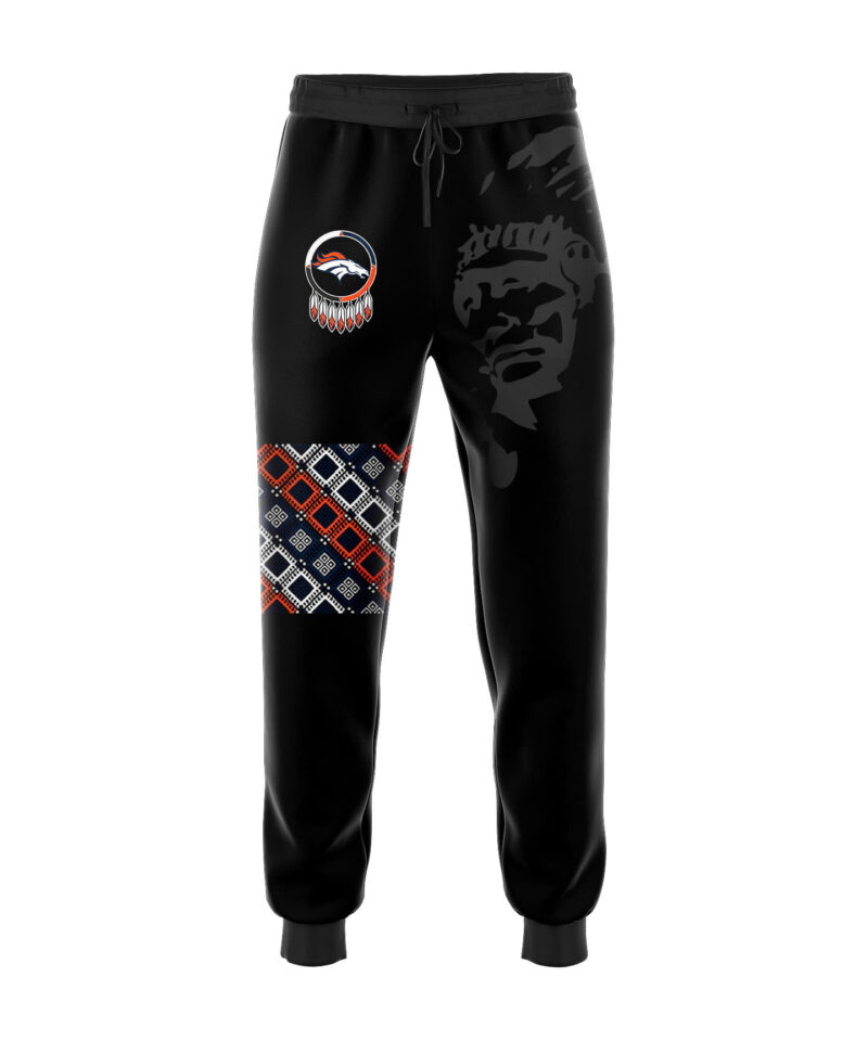Men's Nike Denver Broncos 2024 Native American Heritage Month Premium Limited Pullover Hoodie - Image 4