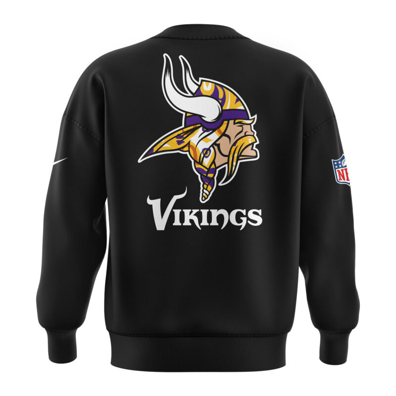 Unisex Minnesota Vikings NFL 2024 Native AmeriQNn Heritage Month Premium Limited Long Sleeve Shirt - Image 3