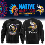 Unisex Minnesota Vikings NFL 2024 Native AmeriQNn Heritage Month Premium Limited Long Sleeve Shirt