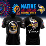 Minnesota Vikings NFL 2024 Native American Heritage Month Premium Limited Polo